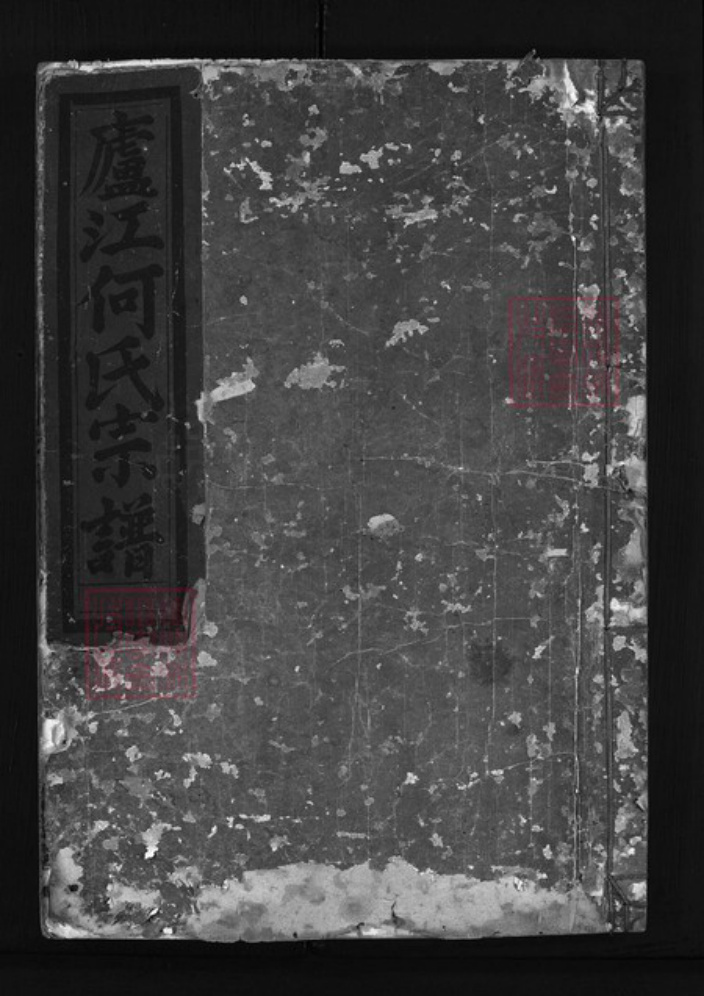 浙江省何氏族谱-卢江何氏宗谱 [5卷].pdf电子版插图