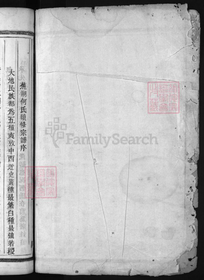 浙江省何氏族谱-卢江何氏宗谱 [5卷].pdf电子版插图1