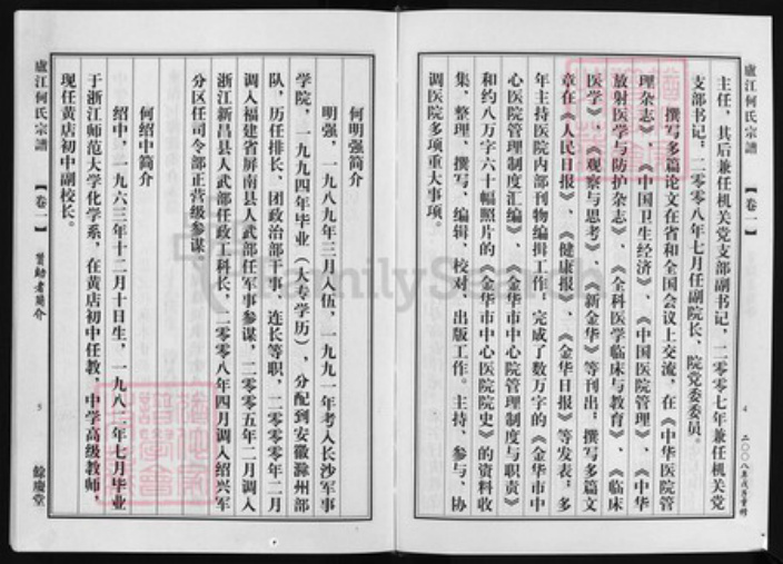 浙江省何氏族谱-卢江何氏宗谱 [6卷].pdf电子版插图4