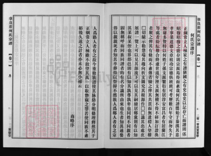浙江省温州市苍南县何氏族谱-章良庄何氏族谱 [2卷].pdf电子版插图4