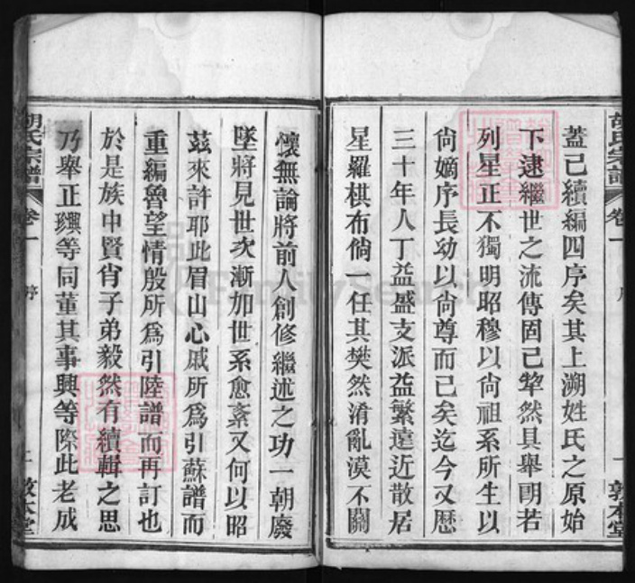 湖北省黄冈市红安县杏花乡胡氏族谱-胡氏宗谱 [12卷].pdf电子版插图2