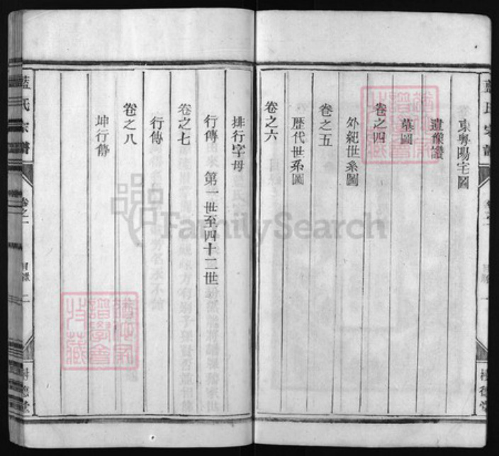 福建省龙岩市上杭县蓝氏族谱-蓝氏宗谱 [8卷].pdf电子版插图4