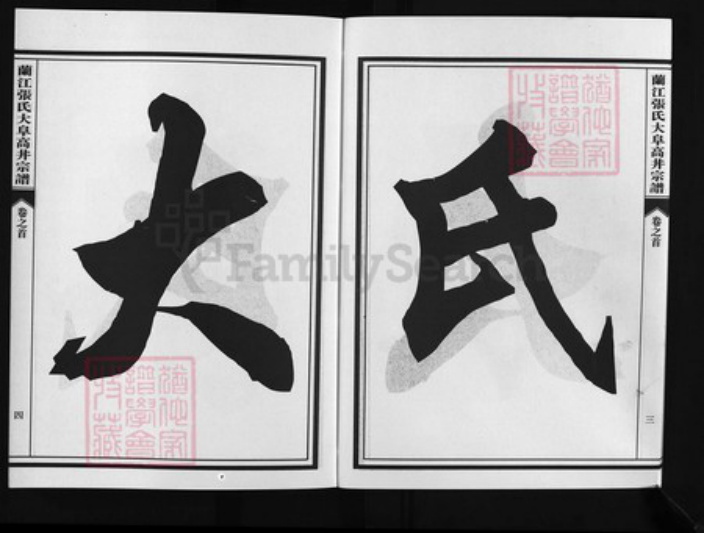 浙江省张氏族谱-兰江张氏大阜高丼宗谱 [4卷,首1卷].pdf电子版插图4