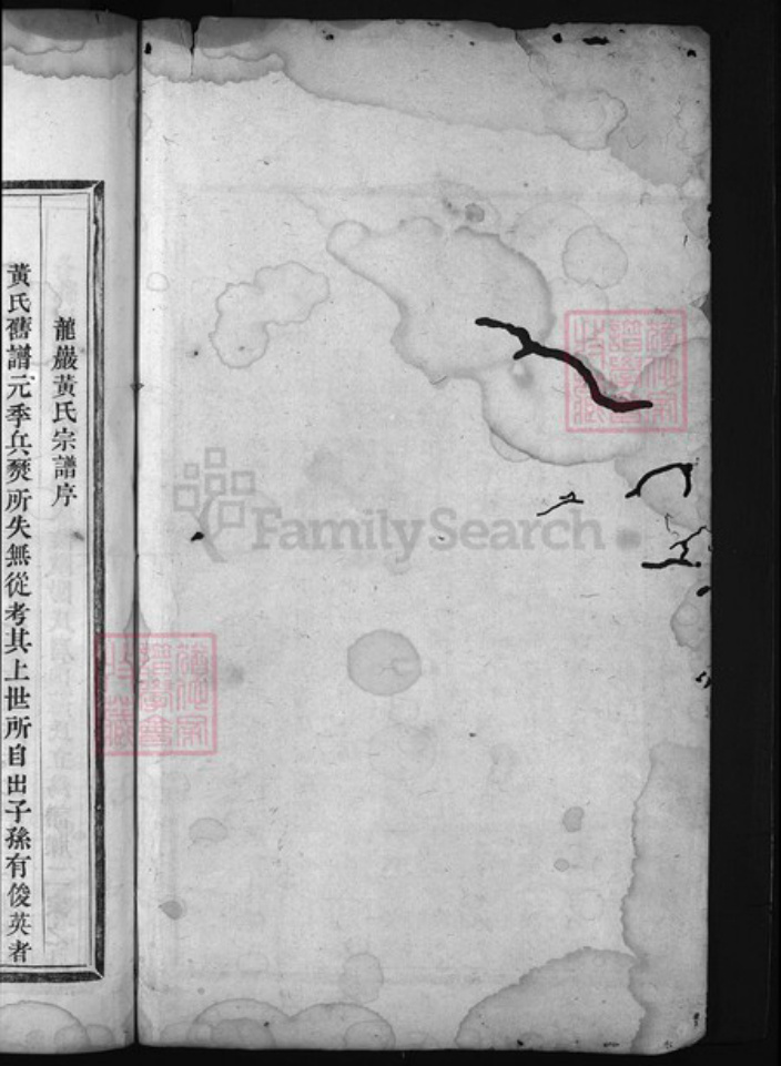 浙江省丽水市黄氏族谱-龙岩黄氏宗谱 [8卷].pdf电子版插图1