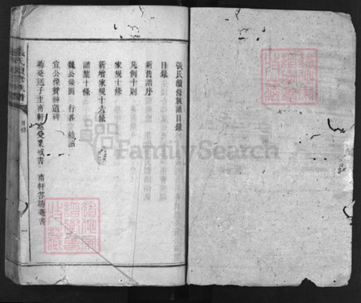 湖南省长沙市四川省成都市陕西省西安市张氏族谱-张氏续修族谱 [不分卷].pdf电子版插图1