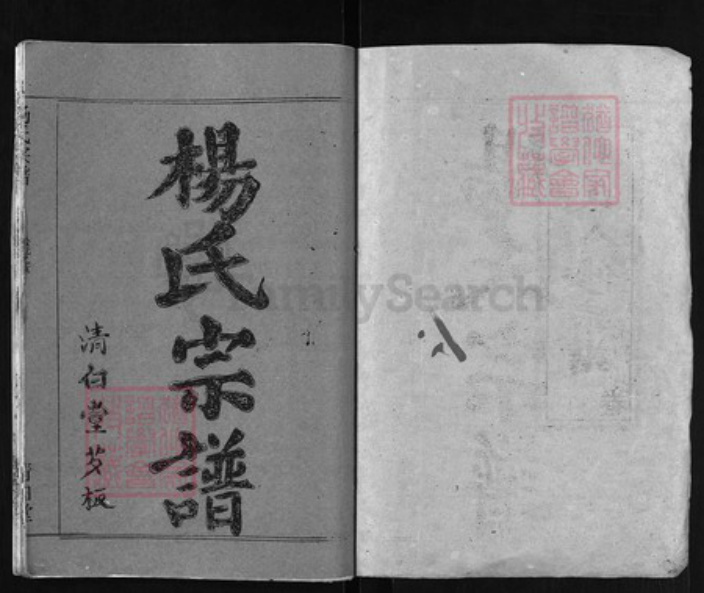 湖北省黄冈市黄州区湖北省武汉市江夏区杨氏族谱-扬氏八修宗谱 (杨氏八修宗谱) [15卷, 首1卷][6卷].pdf电子版插图1