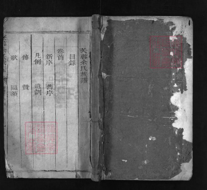 江西省九江市彭泽县余氏族谱-芙蓉余氏宗谱[4卷,首1卷].pdf电子版插图