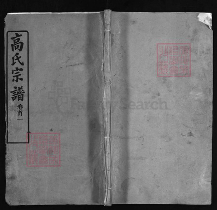 湖北省黄冈市红安县杏花乡高氏族谱-高氏宗谱[15卷,首3卷].pdf电子版插图