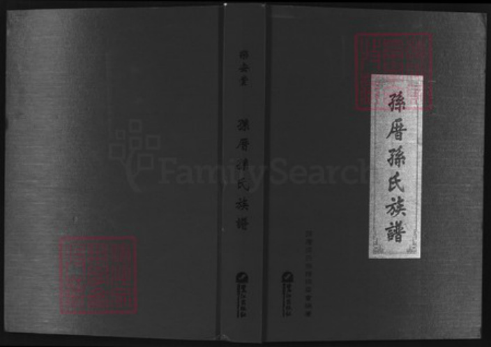 福建省厦门市孙氏族谱-乐安堂孙厝孙氏族谱.pdf电子版插图