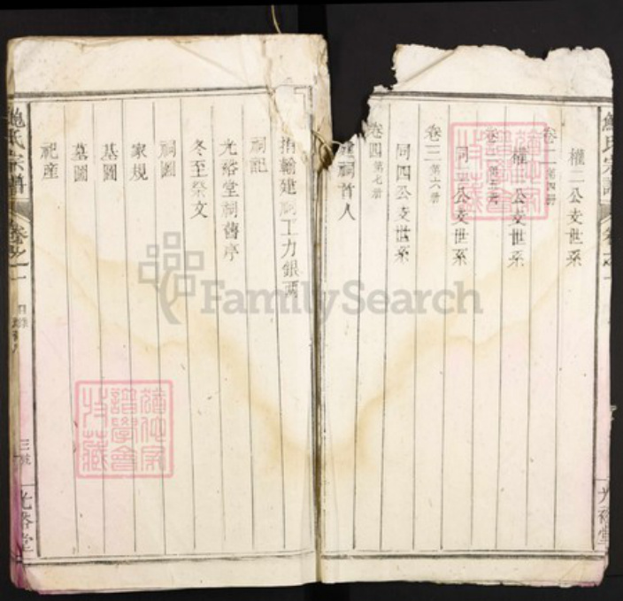 江西省景德镇市浮梁县鲍氏光裕堂族谱-鲍氏宗谱.pdf电子版插图3