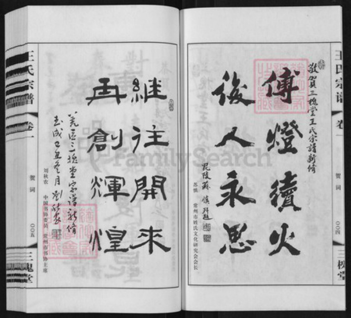 江苏省常州市天宁区郑陆镇王氏三槐堂族谱-王氏宗谱.pdf电子版插图4