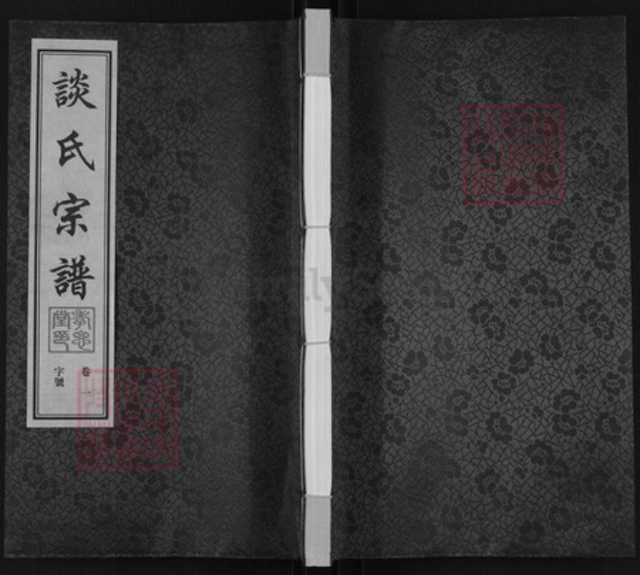 江苏省常州市武进县洛阳镇谈氏孝思堂族谱-谈氏宗谱.pdf电子版