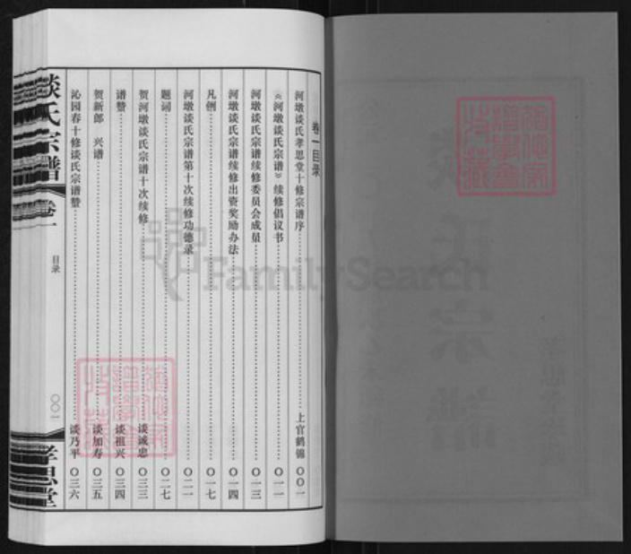 江苏省常州市武进县洛阳镇谈氏孝思堂族谱-谈氏宗谱.pdf电子版插图2