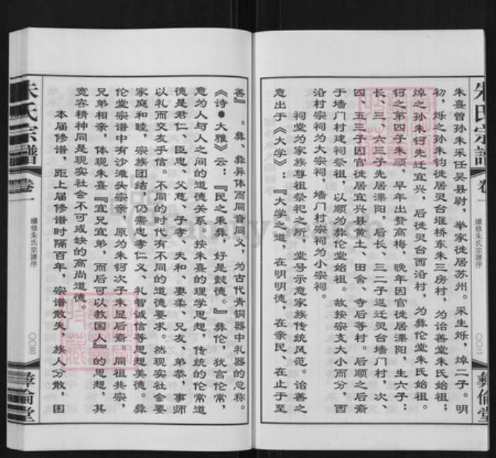 江苏省常州市武进县前黄镇朱氏彜伦堂族谱-朱氏宗谱.pdf电子版插图5 江苏省常州市武进县前黄镇朱氏彜伦堂族谱-朱氏宗谱.pdf电子版插图5