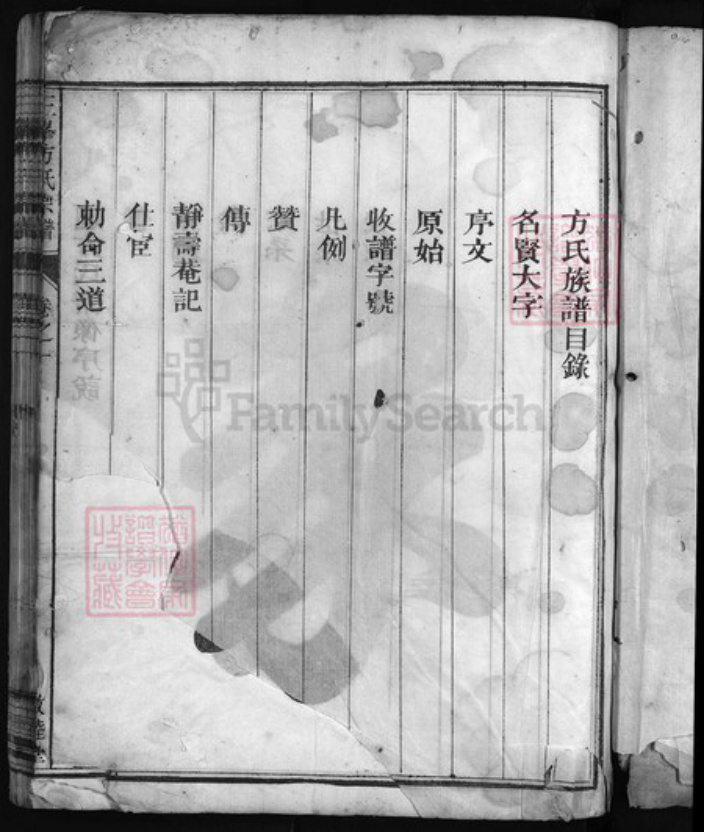 浙江省方氏族谱-三峰方氏宗谱 [4卷].pdf电子版插图2