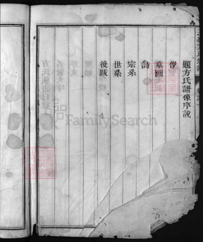 浙江省方氏族谱-三峰方氏宗谱 [4卷].pdf电子版插图3