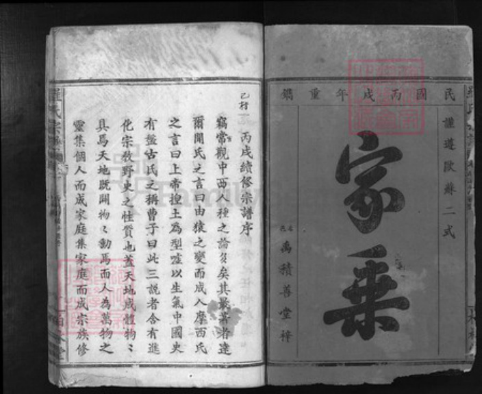 湖北省武汉市罗氏族谱-罗氏宗谱 [8卷].pdf电子版插图1