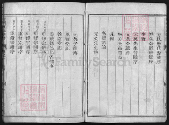 浙江省方氏族谱-河南方氏宗谱 [4卷].pdf电子版插图4
