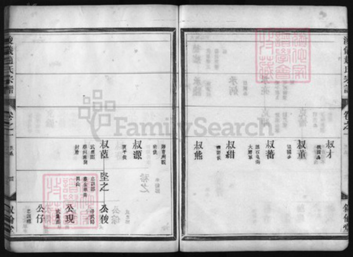 浙江省赵氏族谱-浚仪赵氏宗谱[残卷].pdf电子版插图4