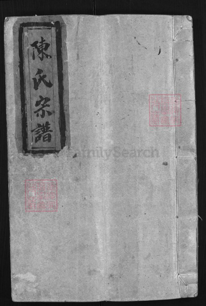 浙江省温州市平阳县陈氏族谱-颍川郡陈氏宗谱 [不分卷].pdf电子版插图