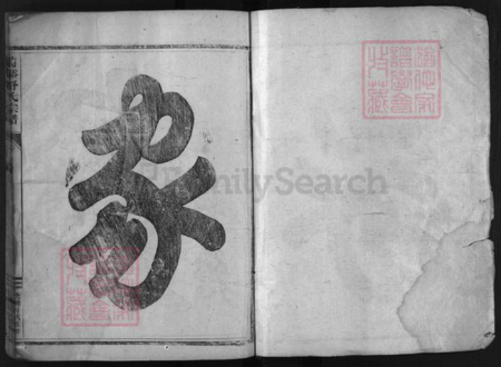 浙江省舒氏族谱-兰谿舒氏宗谱 [不分卷].pdf电子版插图1
