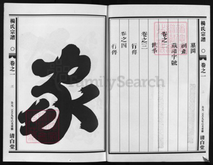 浙江省杨氏族谱-弘农杨氏宗谱 [5卷].pdf电子版插图2