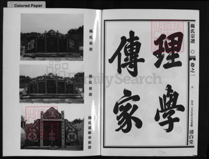 浙江省杨氏族谱-弘农杨氏宗谱 [5卷].pdf电子版插图4