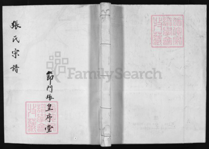 浙江省张氏族谱-张氏宗谱 [卷数不详].pdf电子版插图