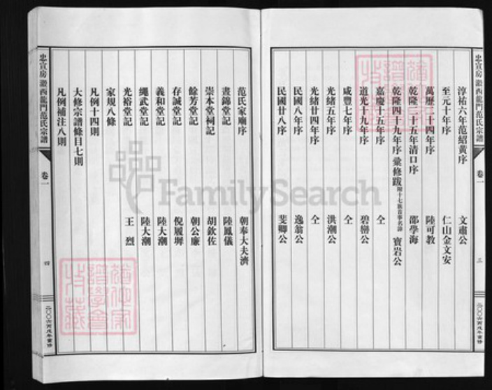 浙江省范氏族谱-忠宣房瀫西龙门范氏宗谱 [10卷].pdf电子版插图4
