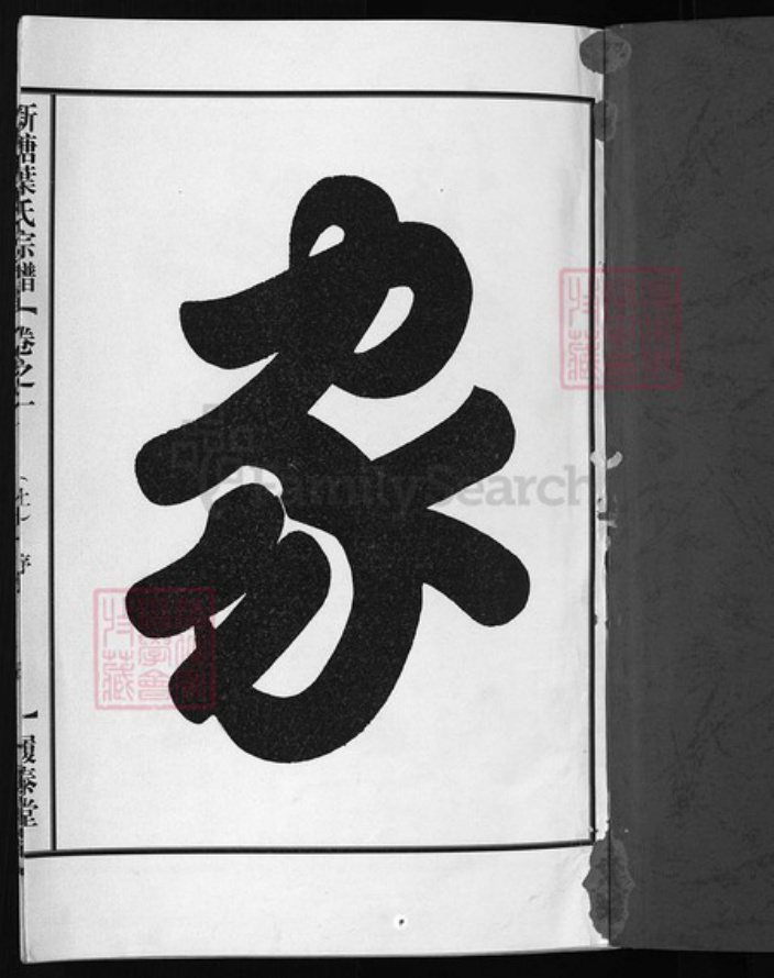 浙江省叶氏族谱-新塘叶氏宗谱 [6卷].pdf电子版插图1