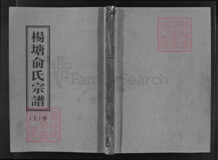 浙江省俞氏族谱-杨塘俞氏宗谱 [4卷].pdf电子版插图