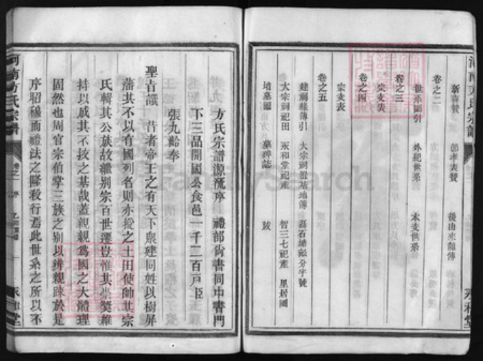 浙江省宁波市方氏族谱-河南方氏宗谱 [5卷].pdf电子版插图3