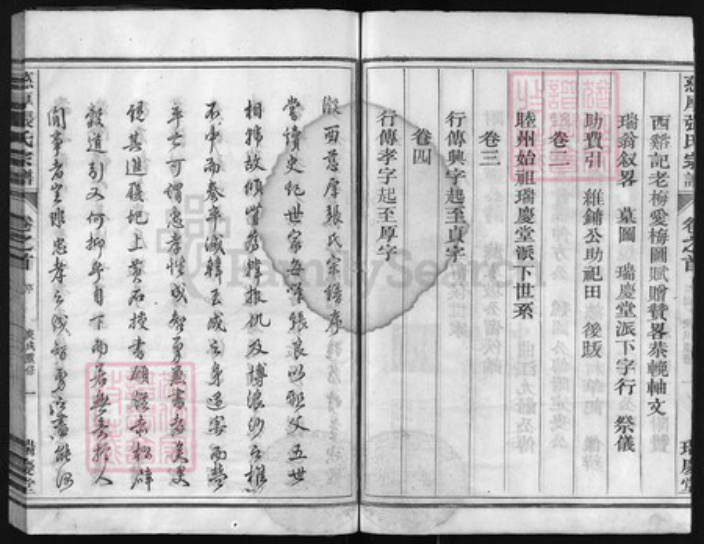 浙江省张氏族谱-瀫西慈厚张氏宗谱 [4卷].pdf电子版插图4