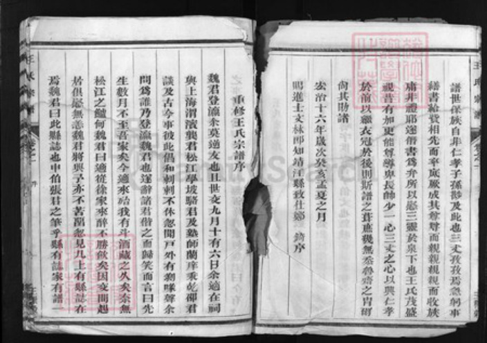 浙江省王氏族谱-王氏宗谱 [4卷].pdf电子版插图3