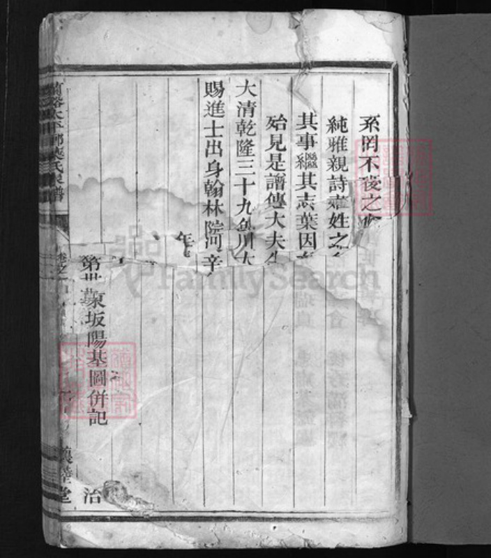 浙江省叶氏族谱-兰谿太平乡叶氏家谱 [残卷].pdf电子版插图1