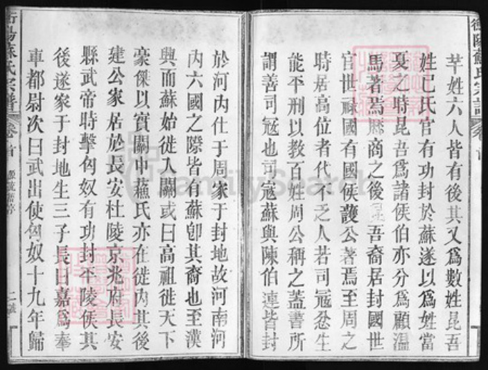 福建省泉州市安溪县苏氏族谱-衡阳苏氏宗谱 [8卷].pdf电子版插图2