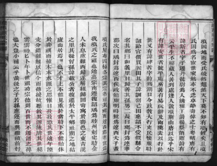 浙江省丽水市项氏族谱-社湖项氏宗谱 [4卷].pdf电子版插图3