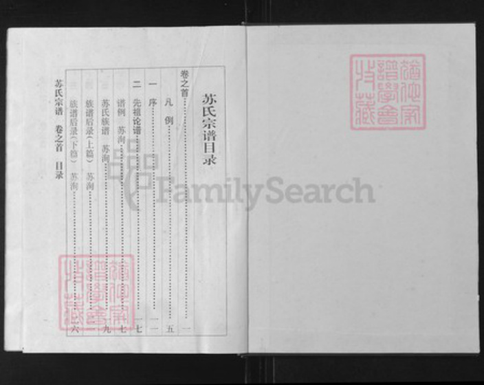 湖北省孝感市孝南区杨店镇苏氏族谱-苏氏宗谱.pdf电子版插图1