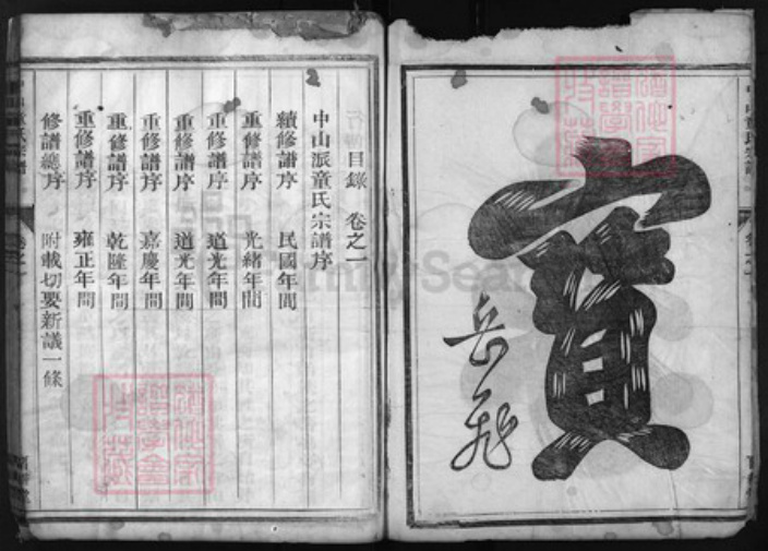 江苏省南京市江宁区刘；童氏族谱-中山童氏宗谱 [4卷].pdf电子版插图2