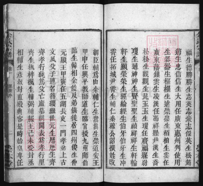 安徽省安庆市潜山市余氏族谱-余氏宗谱 [15卷].pdf电子版插图2