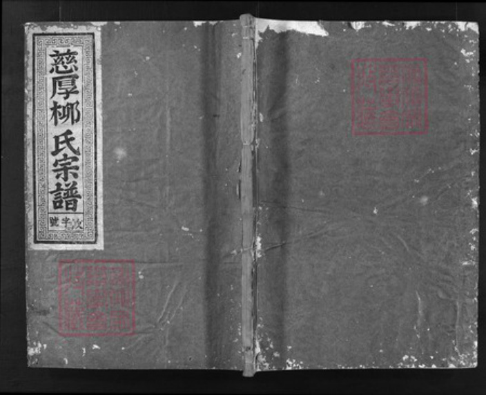 浙江省柳氏族谱-慈厚柳氏宗谱 [4卷].pdf电子版