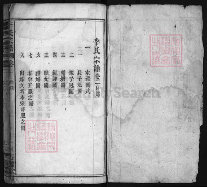 湖北省黄石市大冶市湖北省黄石市阳新县李氏族谱-李氏宗谱 [残卷].pdf电子版插图1