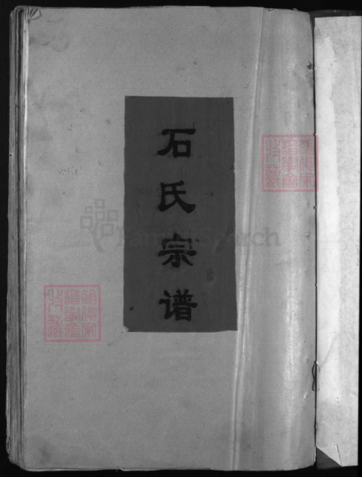 浙江省丽水市青田县石氏族谱-武威郡石氏宗谱 [不分卷].pdf电子版插图2