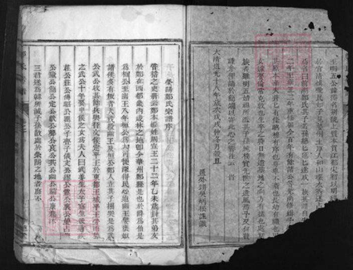 浙江省郑氏族谱-郑氏宗谱 [2卷].pdf电子版插图1