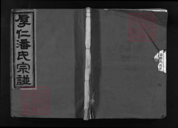 浙江省潘氏族谱-厚仁潘氏宗谱 [卷数不详].pdf电子版