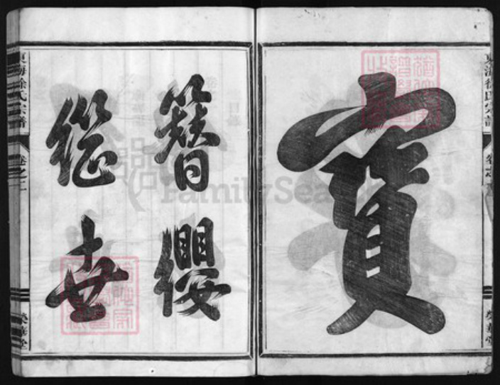 浙江省徐氏族谱-东山徐氏宗谱 [6卷].pdf电子版插图2