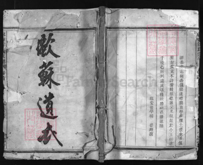 浙江省衢州浙江省温州市徐氏族谱-东海徐氏宗谱 [4卷].pdf电子版插图