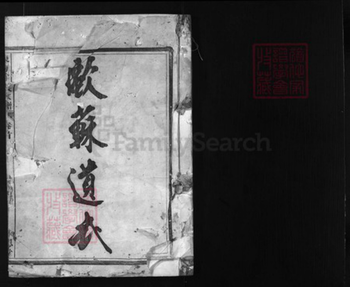 浙江省衢州浙江省温州市徐氏族谱-东海徐氏宗谱 [4卷].pdf电子版插图1