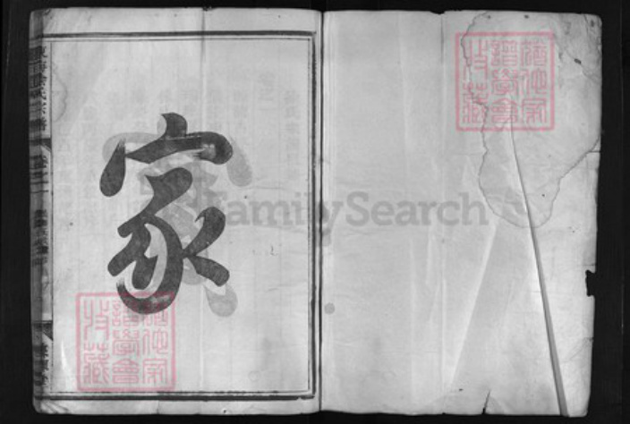 浙江省徐氏族谱-东海徐氏宗谱 [4卷].pdf电子版插图1