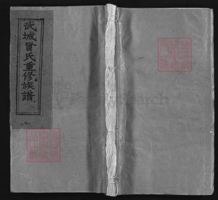 江西省上饶市曾氏族谱-武城曾氏重修族谱 [不分卷].pdf电子版插图